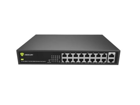 MERCUSYS LAN Switch H1016PL PoE 10/100Mbps