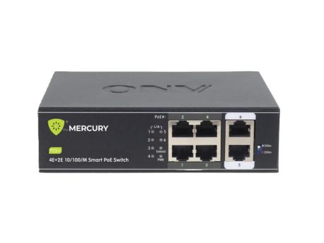 MERCUSYS LAN Switch H1064PL 6port 10/100 4-PoE
