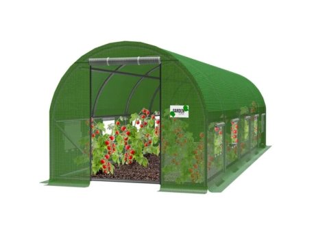 CHOMIK Baštenski plastenik 8×3 m zeleni (TUN5620)