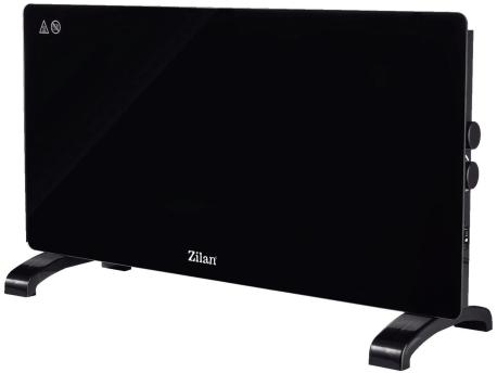 ZILAN ZILAN Zilan ZLN4062 Konvektorska grejalica sa staklenom prednjom plocom,2000W,Crna