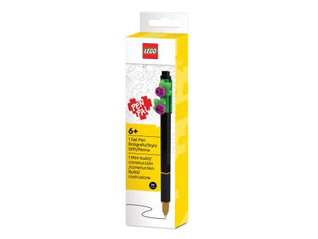LEGO LEGO zelena gel olovka sa kockicama