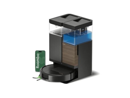 IROBOT Roomba Plus 575 Combo Robot + AutoWash baza Black