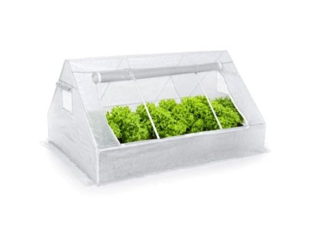 Bolzz Mini baštenski plastenik beli 180 × 140 × 94 cm