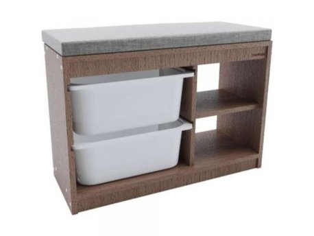 BIENWOOD Drvena klupa sa 2 fioke BIE4000 OUTLET