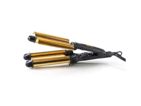 HAEGER Stajler sa trostrukim keramičkim uvijačem za kosu HR-45B.002A OUTLET