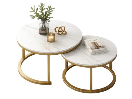 Bolzz COFFE STO SET 2 KOM GOLD