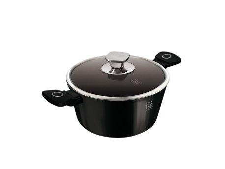 KAUFMAX ŠERPA SA POKLOPCEM 24CM Black Vantage Collection
