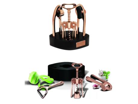 Berlinger Haus SET KUHINJSKIH ALATKI 3 DELA BLACK ROSE COLLECTION LP-7048
