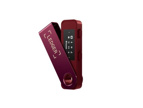 Ledger Nano S Plus Crimson Magenta Crypto Wallet