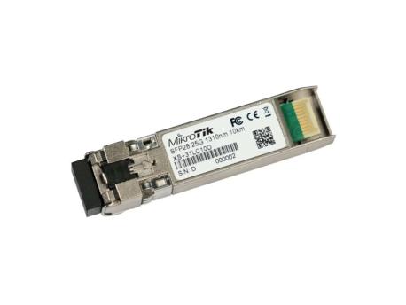 MIKROTIK XS+31LC10D SFP/SFP+/SFP28 module 1/10/25G single mode 10km 1310nm DDM