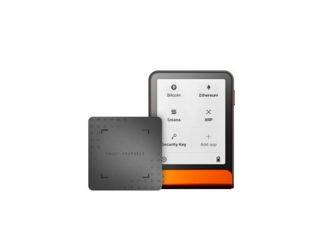 Ledger Flex incl Ledger Recovery Key - Orange Crypto Wallet