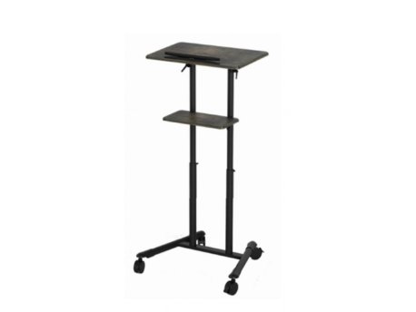 GEMBIRD TVS-DESK-01-BK Mobilni sto sa toèkicima, 1110-1345 mm, crne boje