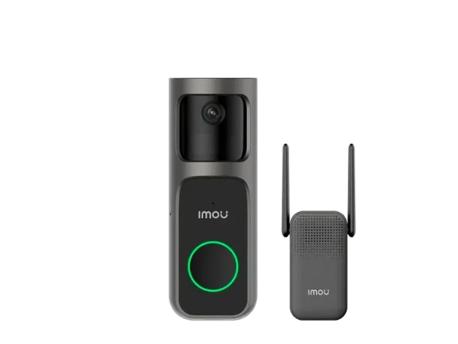 IMOU 3MP Wi-Fi Doorbell 2S Kit 2K QHD 5000mAh rechargable