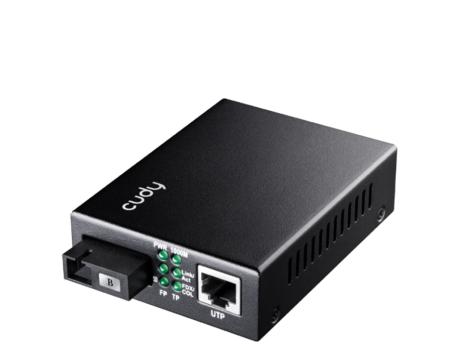 CUDY MC100GSB-40B Gigabit Ethernet Media Converter WDM BiDi, TX1550nm RX1310nm