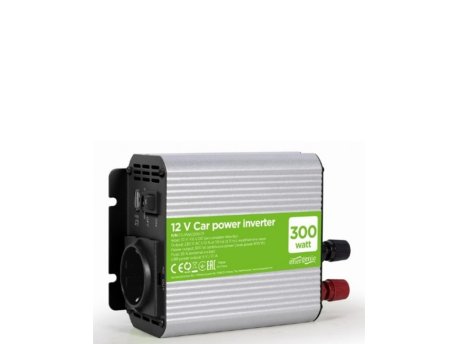 GEMBIRD EG-PWC300-01 12V Auto inverter DC/AC 300W+USB port