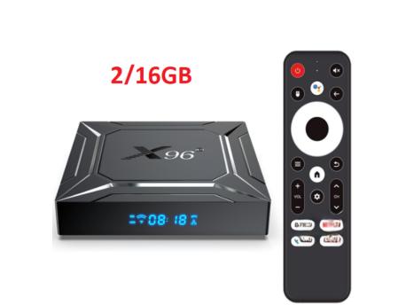 GEMBIRD GMB-X96 M200 2/16GB smart TV box S905X5M quad ARM G310V2, 2x4K 2.4&5G, 1000M, BT, Android 14