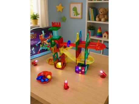 Magnetne Kocke Magnetni konstruktor Light Rolling balls 120 delova ST0433775B