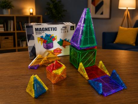 Magnetne Kocke Magnetni konstruktor Rainbow Mini zamak 48 delova ST0723778B