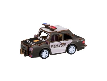Eddy Toys Drvena 3D slagalica Policija