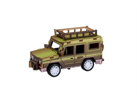 Eddy Toys Drvena 3D slagalica Safari džip