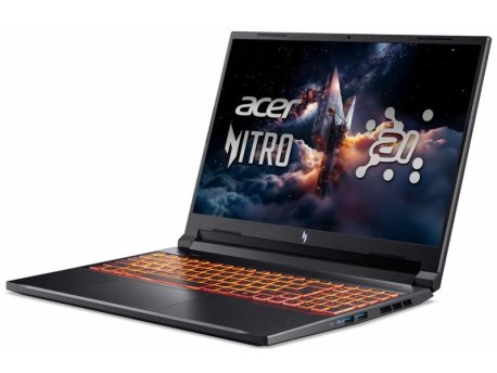 ACER Nitro V 16 AI ANV16-42-R0KG (Black) WUXGA IPS 180Hz, Ryzen 5 240, 16GB, 1TB SSD, RTX 5050 8GB (NH.U1HEX.007)