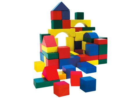Marionette Wooden Toys Drvene kocke 75 komada