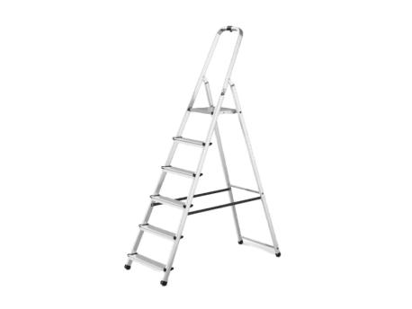 CRAFTER Aluminijumske merdevine Multisystem 5+1 gazišta 125 kg