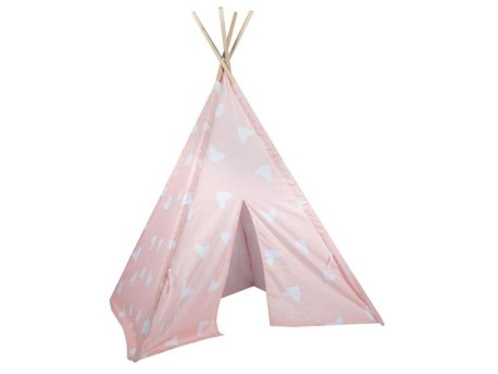 Eddy Toys Tipi šator za decu roze 120x120x150 cm