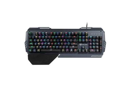 Meetion MK20 MEHANIČKA METALNA RGB Tastatura, SIVA