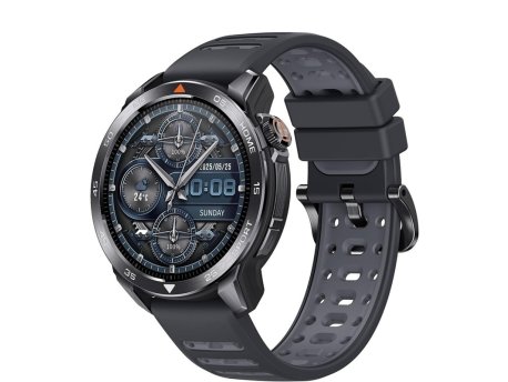 Mibro GS PRO2 PAMETNI SAT GPS, 1.43'', 2 NARUKVICE, TAMNO Sivi