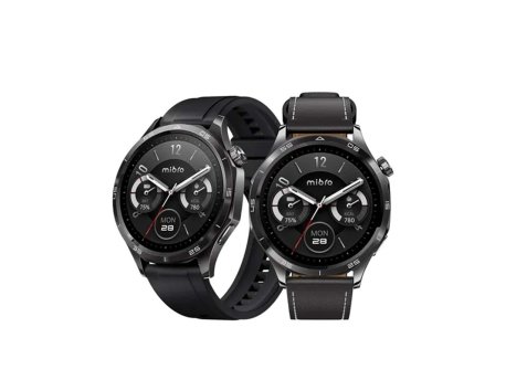Mibro GT PAMETNI SAT GPS, 1.43'', 2 NARUKVICE, Crni