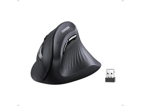 UGREEN (25444) Ergonomski Vertikalni Bežični Miš Bluetooth + 2.4GHz 4000 DPI