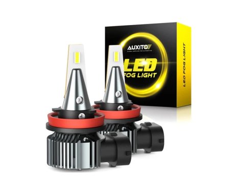 AUXITO LED Maglenke H11H8H16 – 6000 Lum Belo Svetlo H8-I9-W2 (PAR)