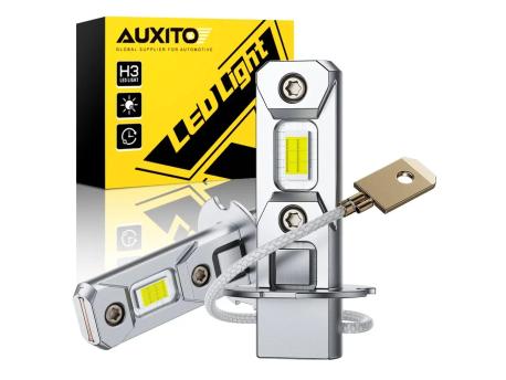 AUXITO H3 LED sijalice 6500K bele CANBUS 300% H3-M6PLUS-W2