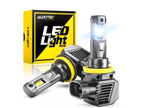 AUXITO LED H11 Sijalice 1:1 sa Turbo Hlađenjem – 6500K DD-M5S-H11 Set 2 kom