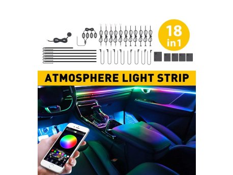 AUXITO RGB ambijentalno osvetljenje za enterijer automobila FWD-RGB-1T18