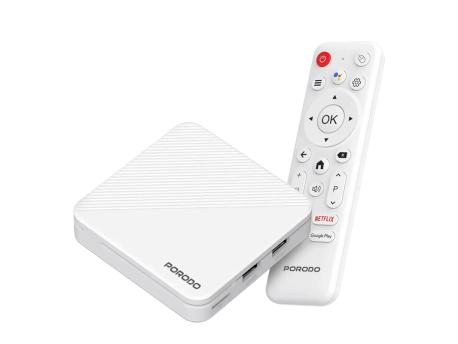 Porodo EchoBox 4K Android TV BOX 2GB/16GB