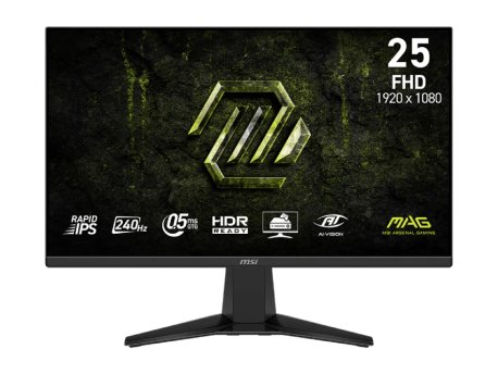 MSI MAG 255F X24 IPS FHD 240Hz AMD FreeSync Premium