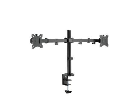 LOGILINK Nosač za 2 monitora, 17-32'', čelik, 360°, VESA 75 i 100