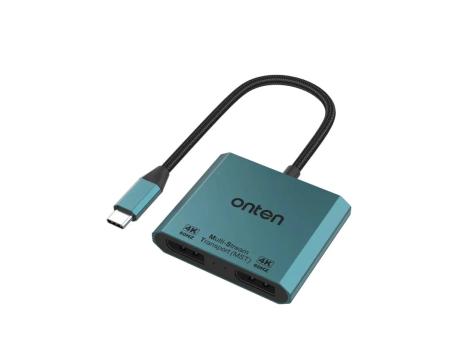 Onten USB Type-C Dual DP UC915
