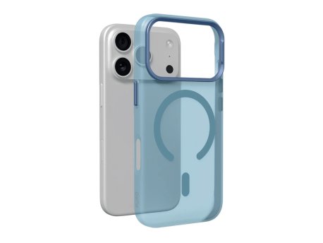 PURO LIGHTFEEL MagSafe futrola za iPhone 17 Pro / iPhone 18 Pro svetlo plava