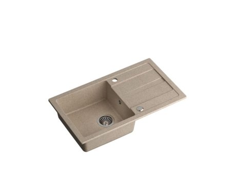QUADRON TOM 111 - sudopera sa 1 kadom, rucni sifon , bež HCQM7744BEZ