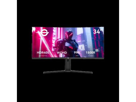 TITAN Monitor C34A1R 3440x1440/VA AG/1ms/165Hz/2xHDMI/2xDP/HDR10/zakrivljen