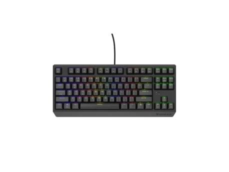 GENESIS Tastatura bežična mehanička gaming Thor 230 TKL RGB RD US crna