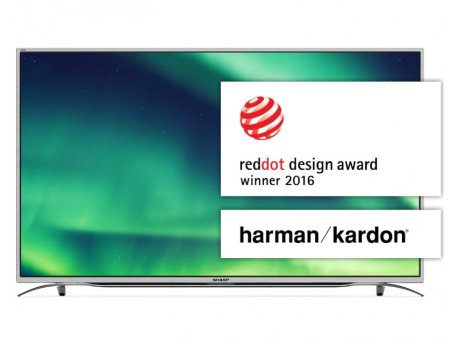 SHARP LC-55CUF8372ES Smart 4K Ultra HD digital LED