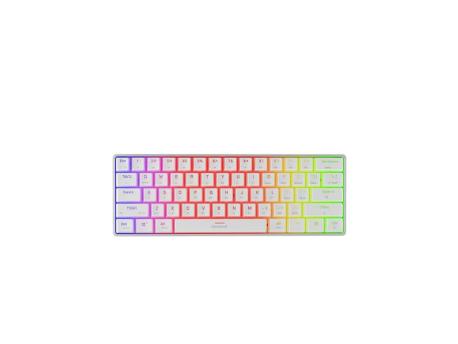 GENESIS Tastatura mehanička gaming bežična Thor 660 G2 RGB Gateron US bela