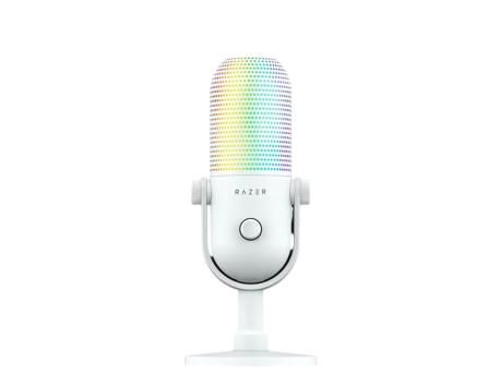 RAZER Seiren V3 Chroma 32Bit DSP - RGB USB Microphone - White