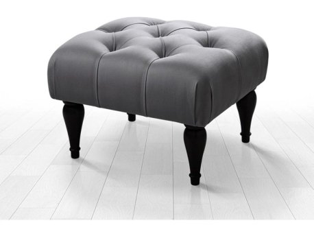 Atelier del Sofa Tabure Floral Grey OUTLET
