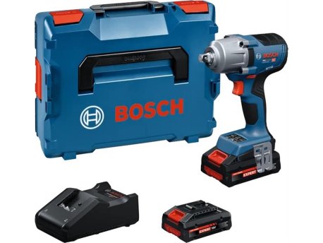 BOSCH PRO GDS18V-450P Akumulatorski udarni odvrtač u L-BOXX 136 sa brzim punjačem, 06019K4302