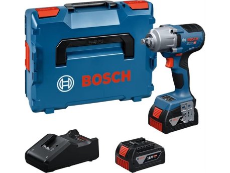 BOSCH PRO GDS18V-450H Akumulatorski udarni odvrtač u L-BOXX 136 sa 2 x 5,0 Ah Li-ion akumulatora, brzi punjač, 06019K4203